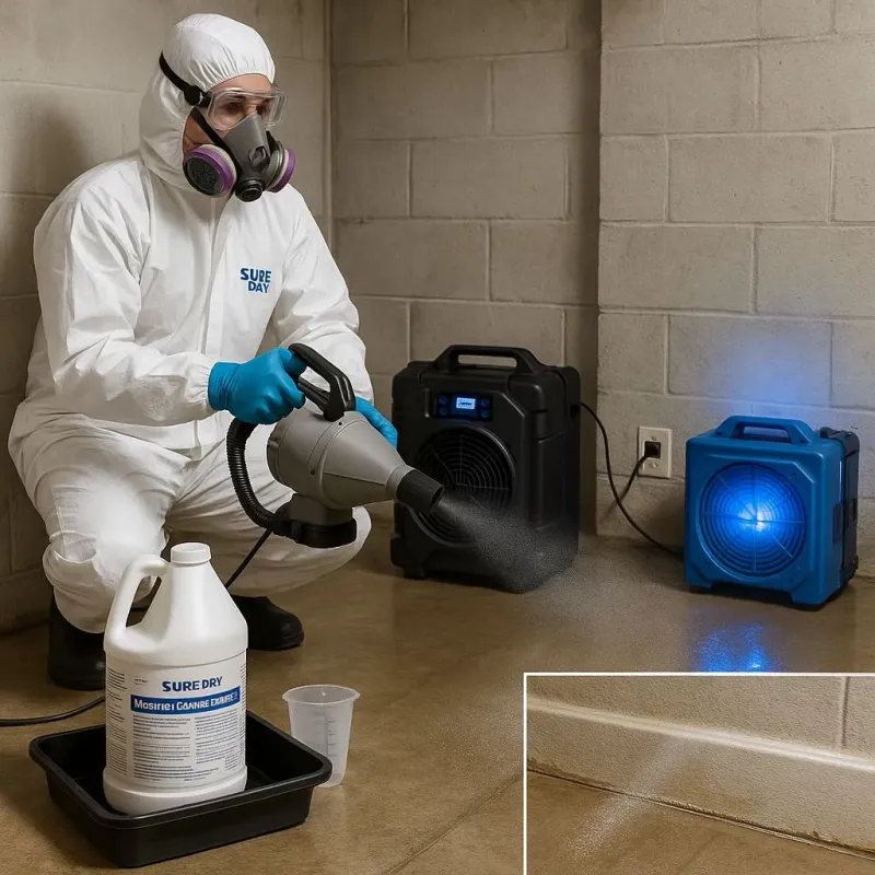 Sanitization and Odor Removal process in Independence, VA