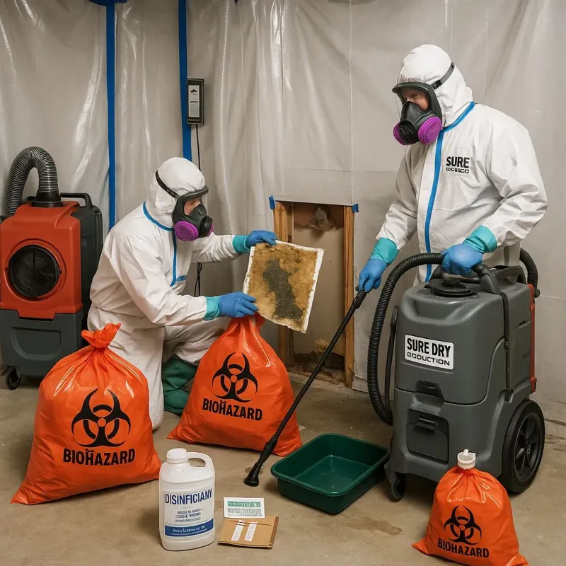 Contaminated Water Handling Protocols process in Independence, VA