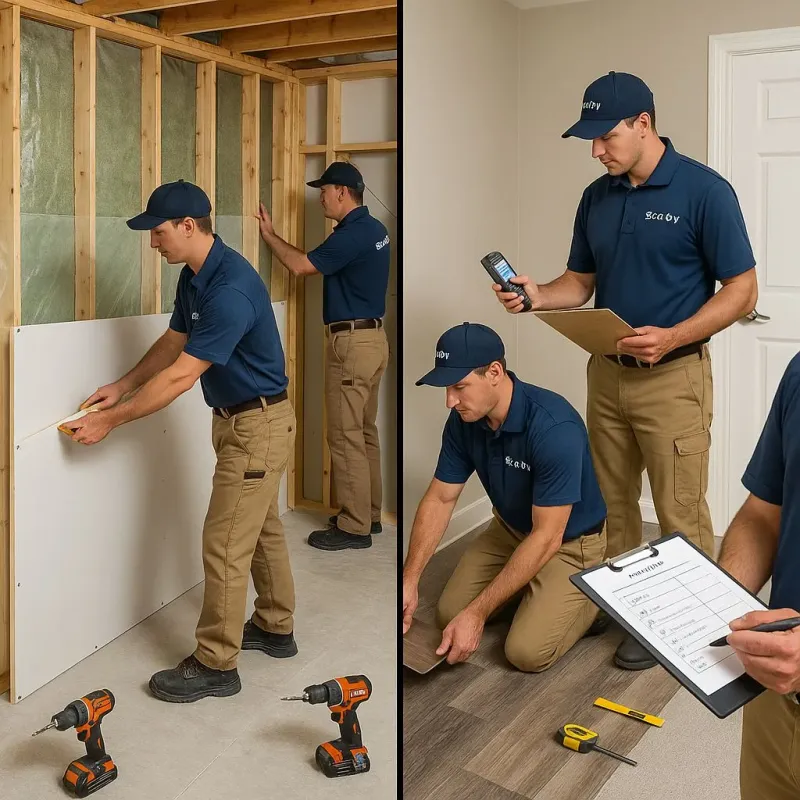 Repairs and Reconstruction process in Independence, VA